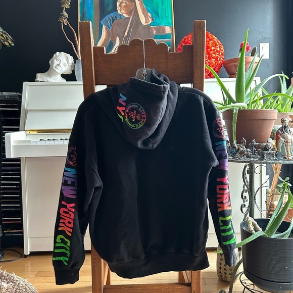 Black NYC Graphic Hoodie - Picture 10 of 14